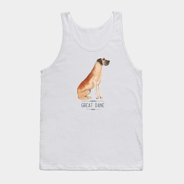 Great Dane Tank Top by bullshirter